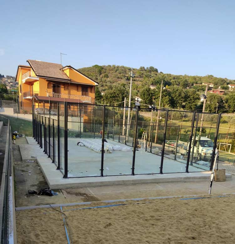 Build & Consulence costruzione campo da padel